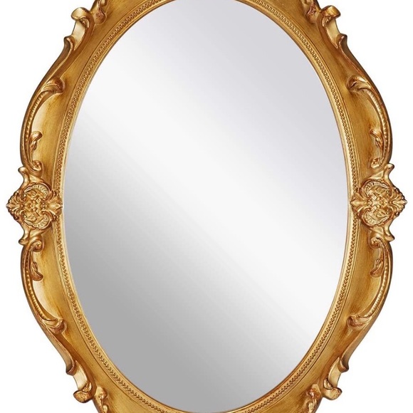 COPY - Ornate Wall Vintage Mirror/ Tray - Picture 3 of 6